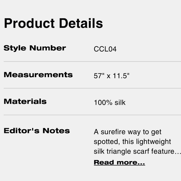 Coach Leopard Print Silk Triangle Scarf - Picture 3 of 3